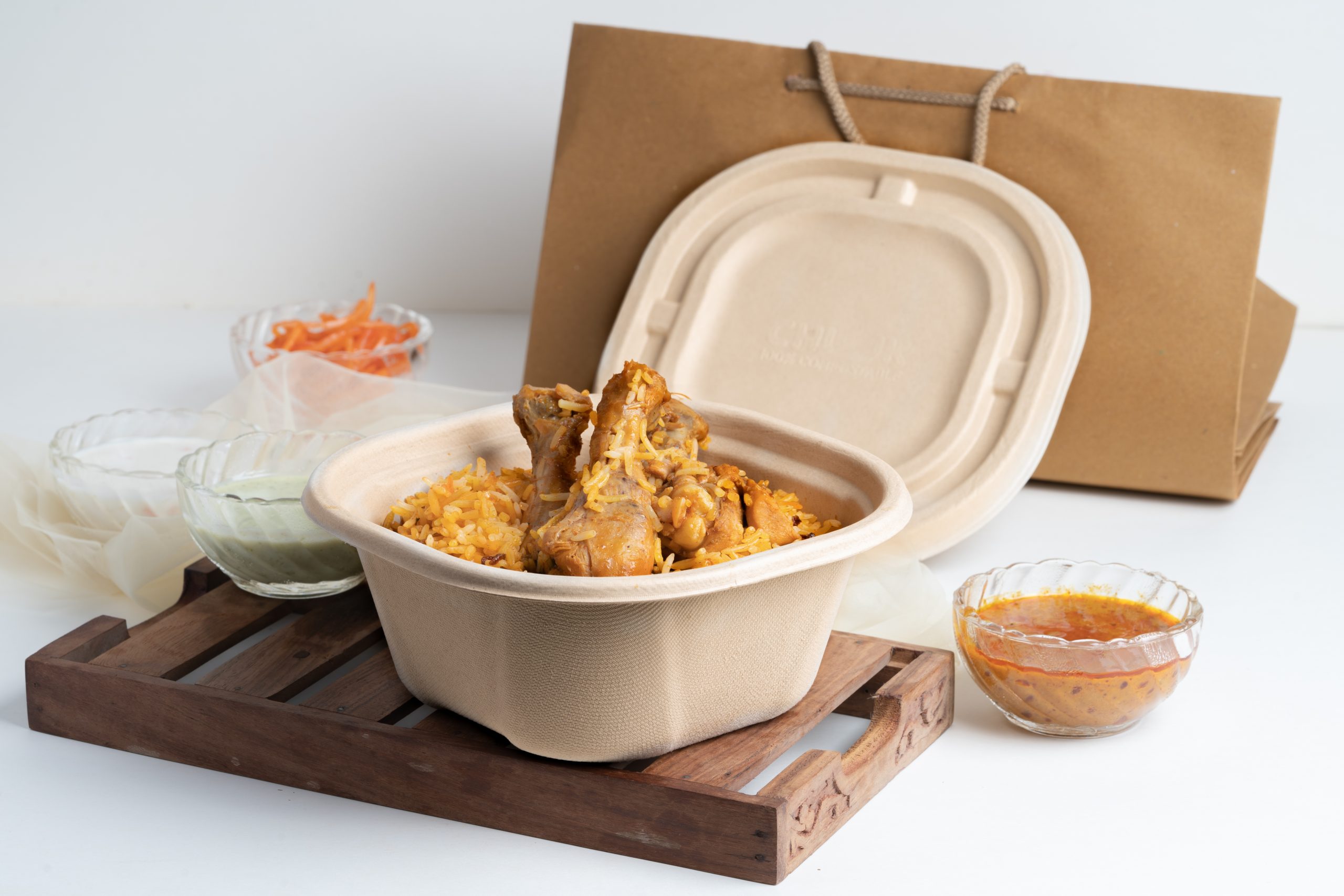 Compostable Delivery Container