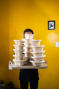 Bagasse disposable tableware