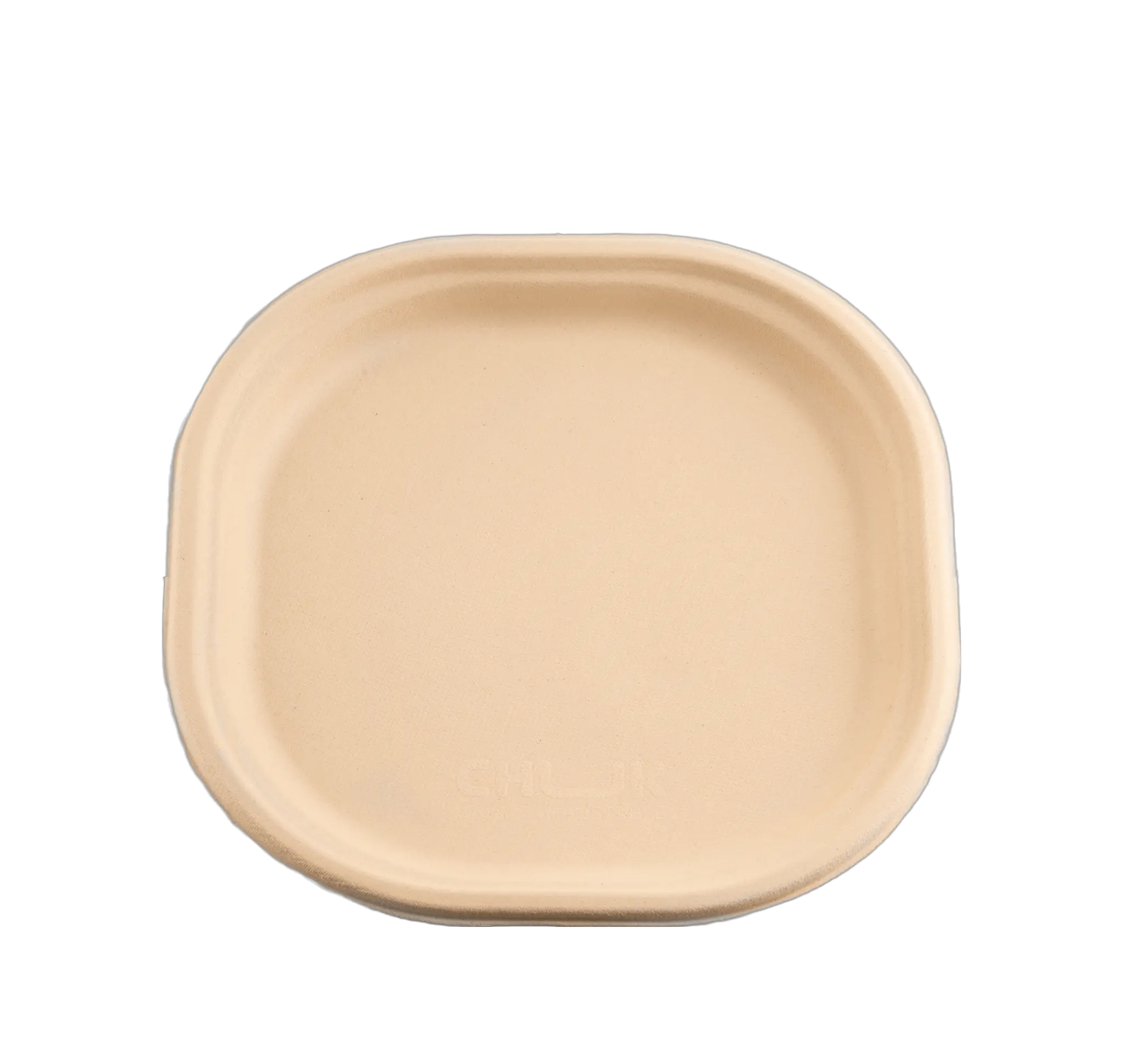 serve snacks on biodegradable plates