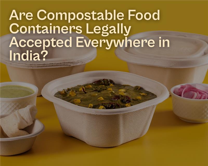 Are Compostable Food Containers Legally Accepted Everywhere in India?