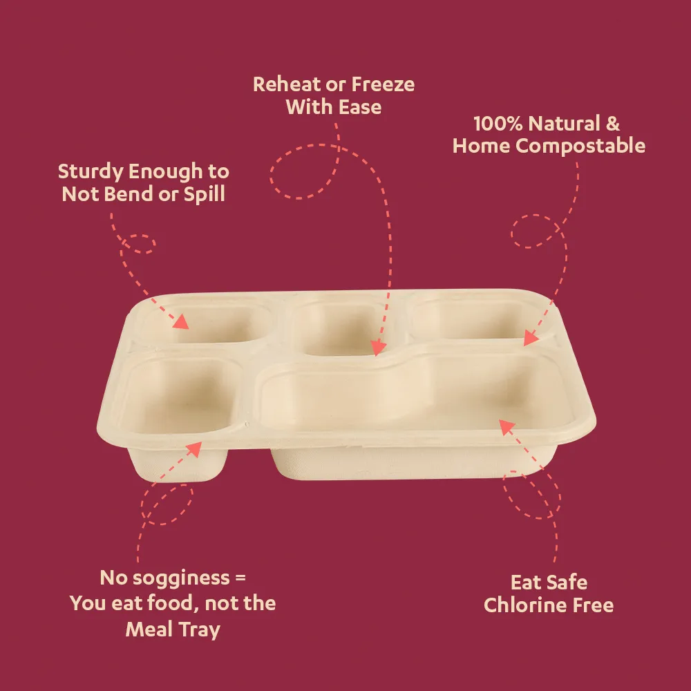5cp Meal Tray (Lid Compatible) - Image 4