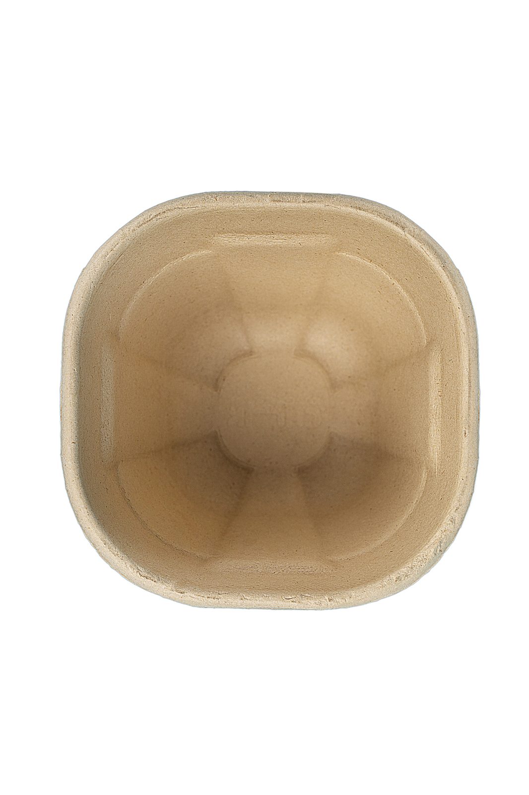 Empty CHUK bagasse compostable bowl moulded from sugarcane fibre, an alternative to banned plastic bowls